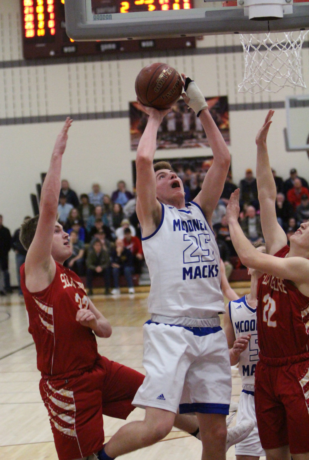 McDonell boys basketball vs South Shore at Spooner 3-10-18